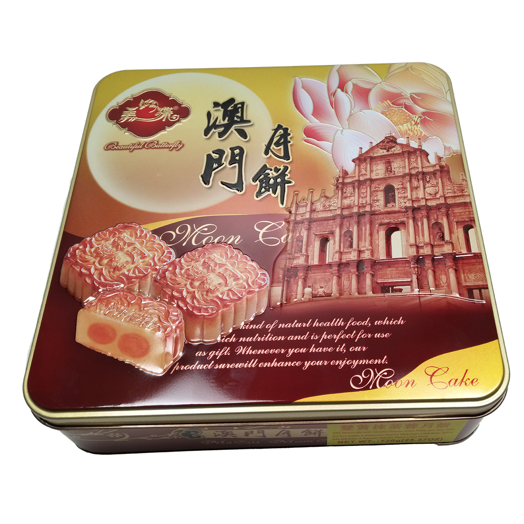 单黄粒粒红豆馅月饼 4块/盒(unit) | Mooncake 1 Yolk red bean whole 4*180g/(unit)