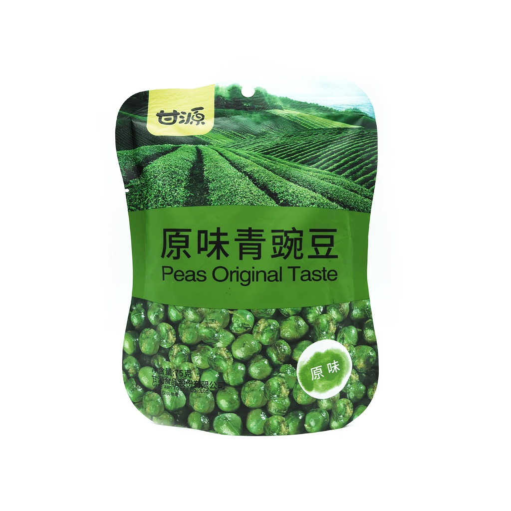 甘源 原味青豌豆 75g | Ganyuan Fried Green peas with Salt 75g