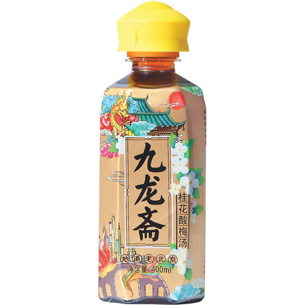 九龙斋 桂花酸梅饮料 400ml | Osmanthus Sour Plum Drink 400ml