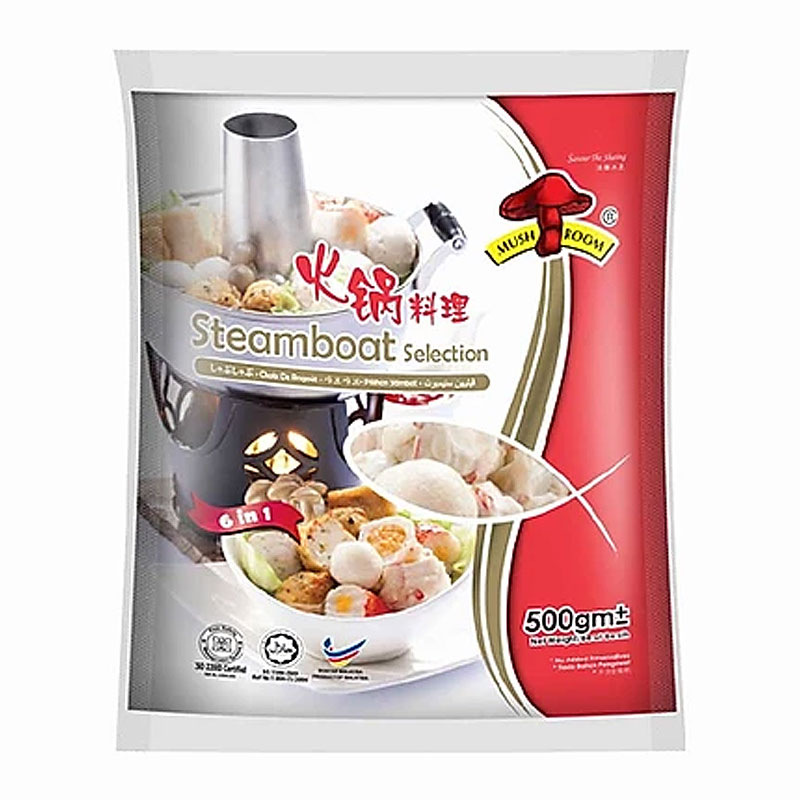 香菇牌火锅 6合1 500g | Mushroom Steamboat 6 in 1 500g