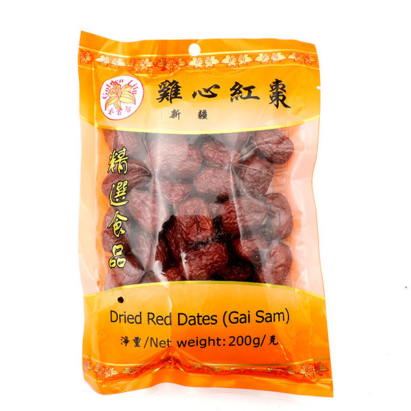 GL Xingjiang Gaisam Dates 200g | 金百合鸡心枣(新疆)(原色) 200g