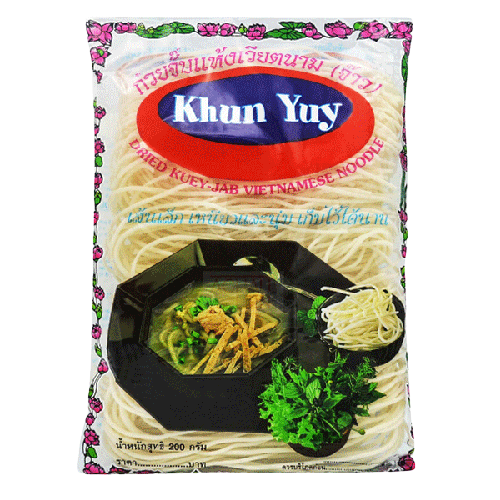 Khun Yuy 越南米粉 200g | Khun Yuy Dried Kuey-Jab VN Noodles 200g