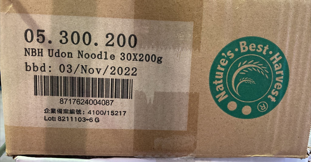 日式乌冬面 200g*30 [箱] | Udon Noodles 200g*30 [CTN]
