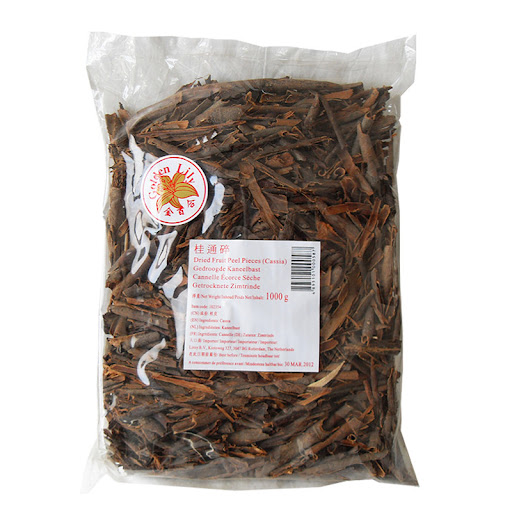 GL Dried Fruit Peel (Cassia) Cinnamon Bark 1kg | 金百合 桂皮块 1kg