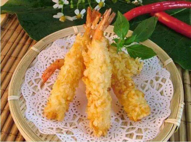 Crispy Shrimps Torpedo 21/25 for Maki-Sushi NET 1kg | 21/25 香脆面包糠炸虾 净重 1kg