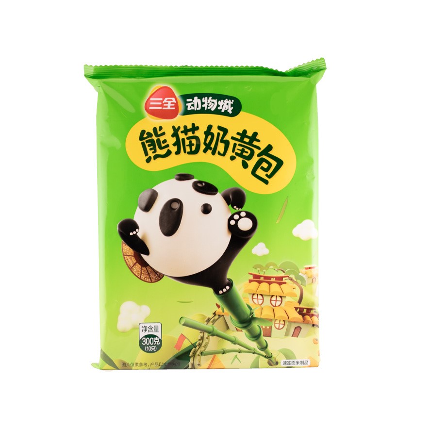 Panda Custard Bun 300g | 熊猫 奶黄包 300g