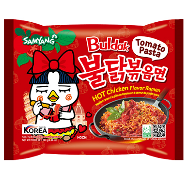  韩国三养 辣鸡面 (番茄味) 140g | KR Samyang Hot Chicken Ramen Tomato 140g
