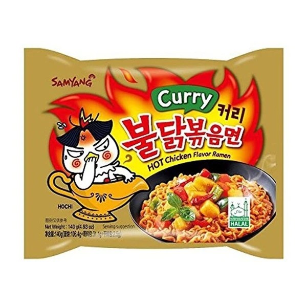  韩国三养 辣鸡面 (咖喱味) 140g | KR Samyang Hot Chicken Ramen Curry 140g
