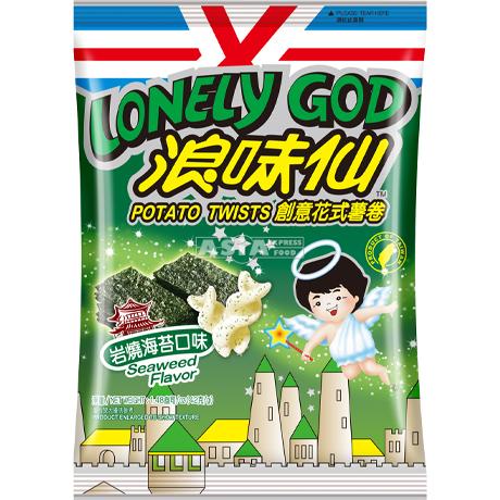 旺旺 浪味仙 海苔味 42g | Want Want Lonely God Potato Twist Seaweed 42g