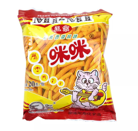 MM Shrimp Flavor Crackers 20g | 咪咪 虾条 20g