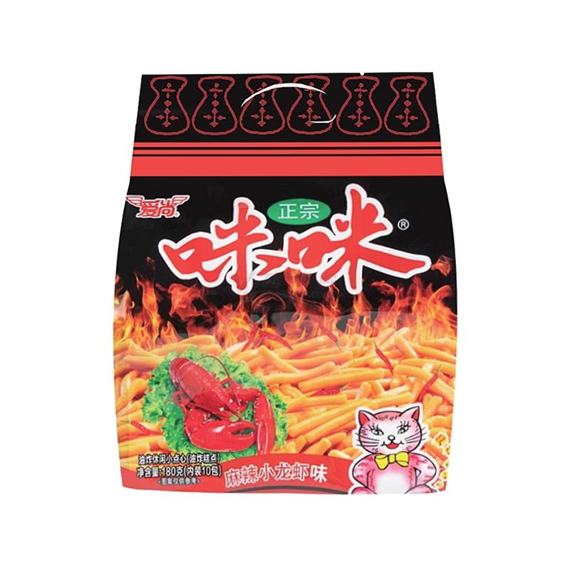 MM Shrimp (Crayfish Flavor ) 180g | 咪咪 虾条(麻辣龙虾) 180g