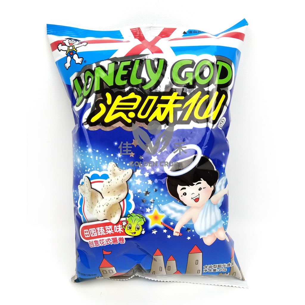 旺旺 浪味仙 原味 70g | Want Want Lonely God Potato Twist Original 70g