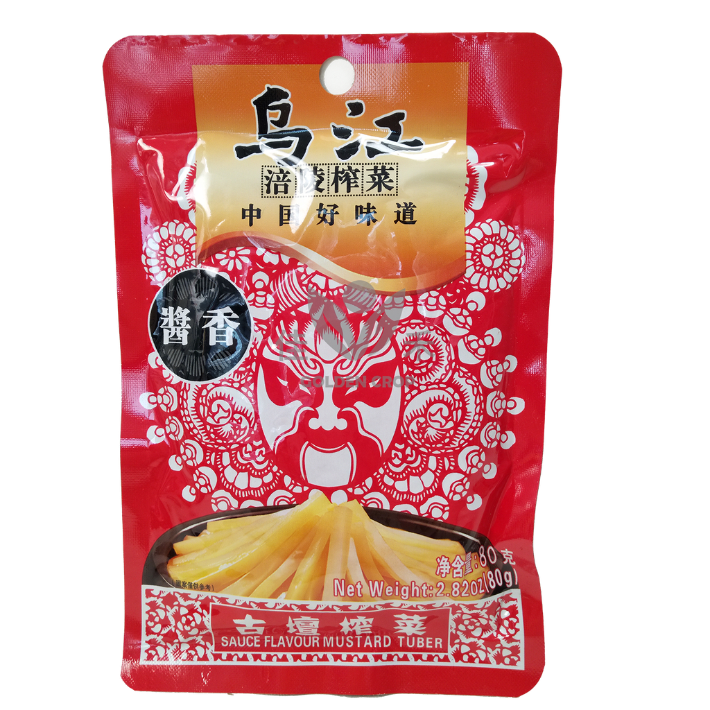 乌江 古坛榨菜 80g | CN Wujiang Sauce Falvour Mustard Tuber 80g