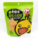 KaMan Wafer Biscuits-Lemon Flavor 100g | 方块威化 柠檬味 100g