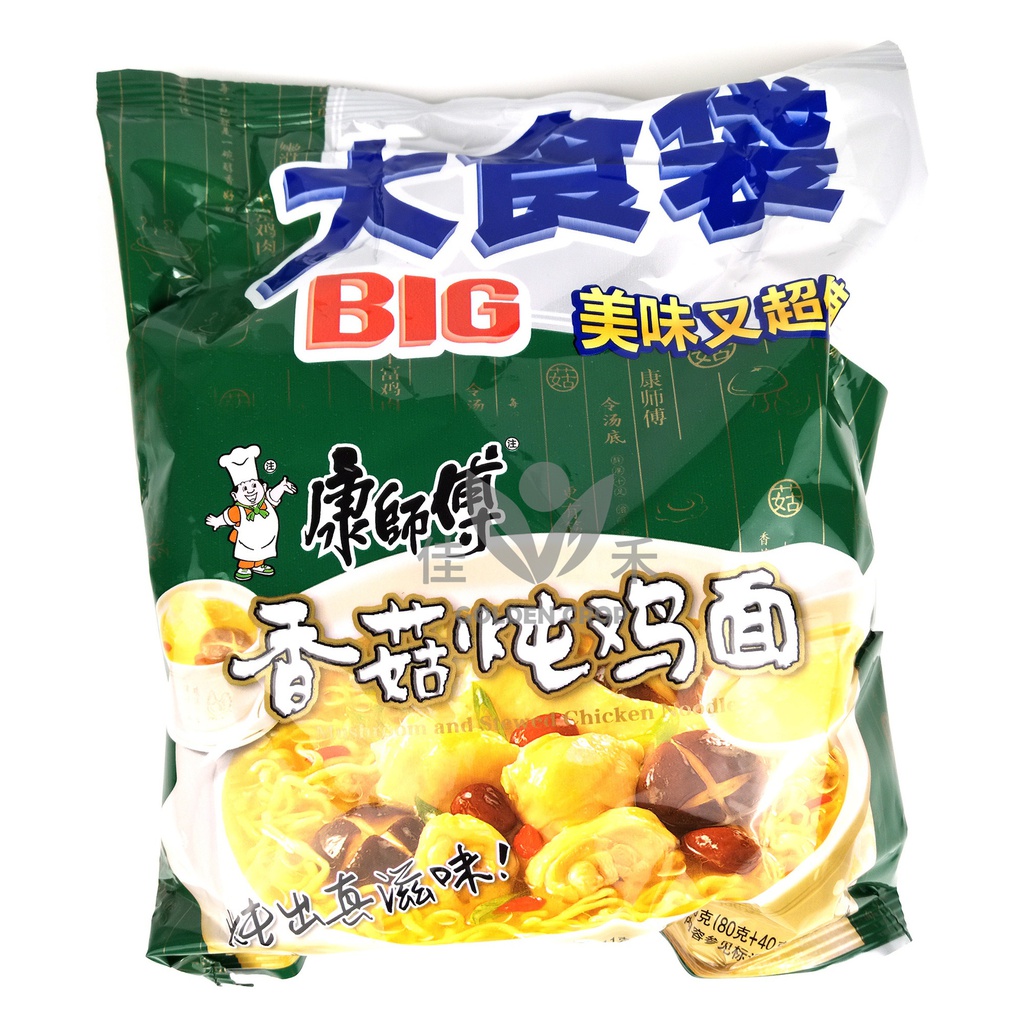 康师傅香菇炖鸡面 (大食袋) 141g | Mr.Kon Instant Noodles Mushroom Chicken big 141g