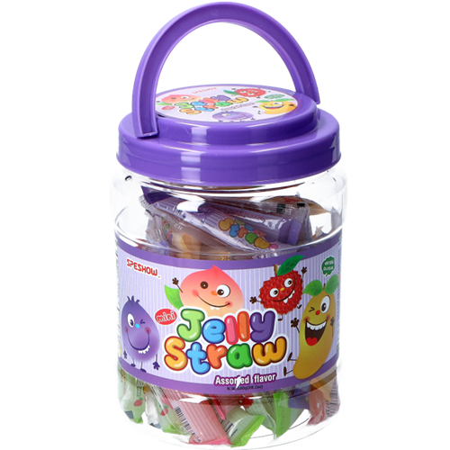 Speshow Mini Jelly Straw Jar 800g | Speshow 什锦 迷你果冻条 800g