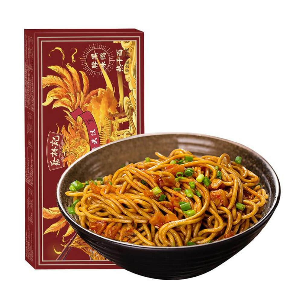 蔡林记 热干面 黑鸭脖味 5人份 135g*5 | CLJ Instant Noodle With Sesame Paste-Duck Flavour 135g*5/unit