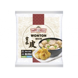 [80207] Happy Belly Wonton Pastry 300g | Happy Belly 云吞皮 300g