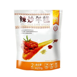 [30101] 张力生 辣炒年糕 420g | CLS Rice Cake with Korean Style Spicy Sauce 420g