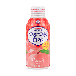 [60196] 日本 不二家 白桃汽水 380ml | JP Fujiya Nectar Sparkling Peach Drink 380ml
