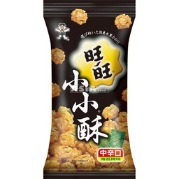 [61197] WANT WANT MINI FRIED CRACKERS SPICY SEAWEED 60g | 旺旺小小酥 辣紫菜味 60g