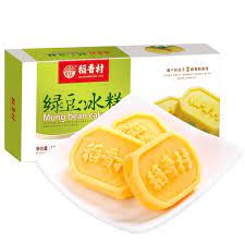 [60728] DXC Mung Bean Soft Cake 180g | 稻香村 绿豆糕 180g