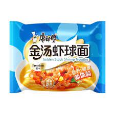 [30511] 康师傅 金汤虾球面 104g | Mr.Kon Instant Noodle Golden Soup Shrimp Ball 104g