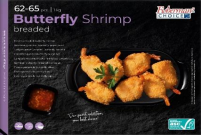 [81058] FSM Crispy Butterfly Shrimps ASC 31/40 1kg 10units/CTN | 31/40 ASC 蝴蝶型炸虾 1kg 10包/箱