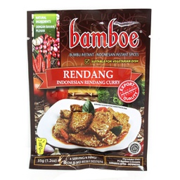 [40195] Bamboe 巴东牛肉酱 35g | Bamboe Bumbu Rendang 35g