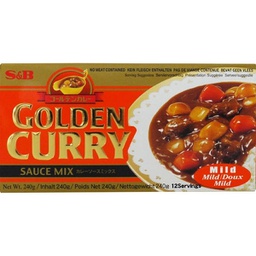 [40473] 咖喱块 不辣 220g | S&B Golden Curry Amakuchi Mild 220g