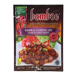 [40196] Bamboe Bumbu Sambal Goreng Ati 54g | Bamboe Bambu 辣椒炒饭酱 54g