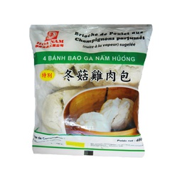 [80210] Hoa Nam Bapao Chicken&Mushroom 480g | Hoa Nam 冬菇鸡肉包 480g
