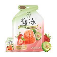 [61716] LLM Jelly Ume & Strawberry 120g | 溜溜梅 蒟蒻梅冻 草莓 + 青梅 120g