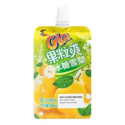 [61706] XZL Fruit Flavour Drink-Rock Sugar Pear Flavour 258ml | 喜之郎 果粒爽 冰糖雪梨 258ml
