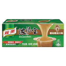[40984] JiaLe Instant Soup-Artificial Mushroom Flavour 120g | 家乐 菌菇口味浓汤宝 120g