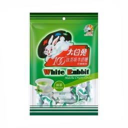 [61742] White Rabbit Creamy Candy-Matcha Flavor 150g | 大白兔 抹茶奶糖 150g