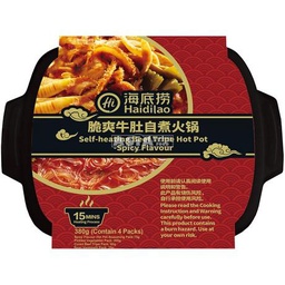 [30914] 海底捞 脆爽牛肚自煮火锅 380g | Haidilao Spicy Beef Tripe Hotpot 380g