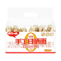 [30926] 有你一面 五谷小刀削 410g | YNYM Sliced Noodle 5 Cereals Flv 410g