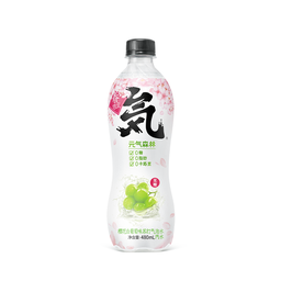 [62444] 元气森林 0卡0脂 樱花白葡萄味 苏打水 480ml | Genki Forest Zero Sugar Sparkling Water Sakura White Grape Flavor 480 ml