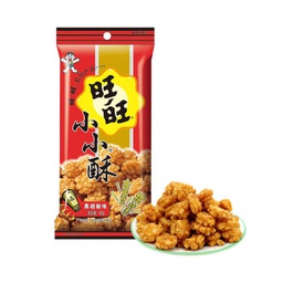[61344] 旺旺 小小酥 黑胡椒味 60g | WW Mini Fried Rice Cracker Black Pepper 60g