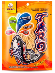 [61448] Taro Fish Line Snack BBQ 25g | 芋头鱼 休闲零食 烧烤味 25g