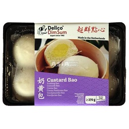 [80969] Delico Custard Bun 6 pcs 270g | 超群 奶黄包 6只 270g -