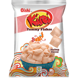 [61506] Oishi Kirei Yummy Flakes Shrimp 45g | Oishi Kirei 美味虾片 45g