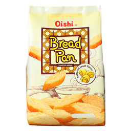 [61508] Oishi Bread Pan Buttered Toasted 42g | Oishi 面包片 黄油味 42g