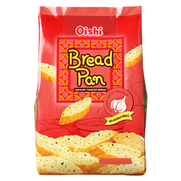 [61509] Oishi Bread Pan Toasted Garlic 42g | Oishi 面包片 蒜香味 42g