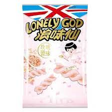 [61524] Lonely God Cracker Rose Salted Flavor 86g | 浪味仙 玫瑰海盐味 86g