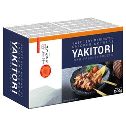 [80997] AYUKO Yakitori Sweet Soy Chicken Skewers 1.5 KG丨AYUKO 烧鸟汁甜酱油 鸡串 1.5KG
