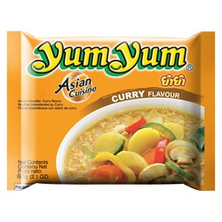 [31017] YUM YUM 咖喱口味方便面 60G丨YUM YUM Instant Noodles Curry 60G
