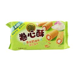 [61643] 徐福记 奶油 卷心酥105g | CFK Curly Crisp Cream Flavour 105g