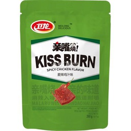 [61668] 卫龙 亲嘴烧 鸡肉口味 260g | Weilong Kiss Burn Spicy Chicken Flavor 260g